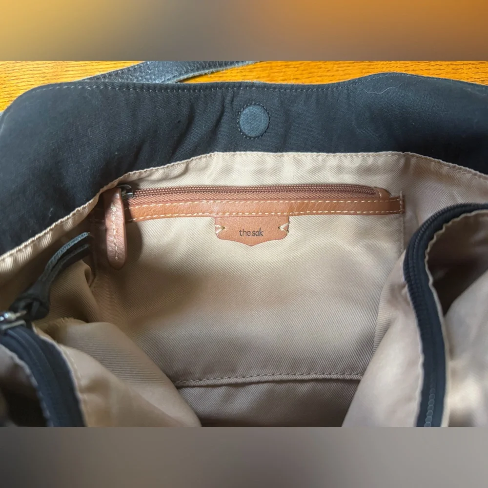 The Sak Huntley Leather Double Strap Hobo